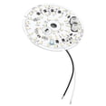 thumbnail image 1 of LED Retrofit Light Kit for Ceiling Fan Light Replacement Panel, 3.93 Inch 18W AC120V 2000LM Round Light Board, CRI90 Dimmable, Memory Function, 1 of 7