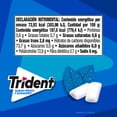 thumbnail image 3 of Goma de mascar Trident sin azúcar sabor a menta 39 g, 3 of 4
