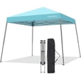 thumbnail image 3 of Ainfox 8 x 8 Ft Pop up Canopy Tent,Outdoor Gazebo for Beach,Sun Shade,Outdoor Activities,Sky Blue, 3 of 8
