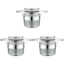 3 Count Kitchen Sink Stopper Spring Mechanism Drain