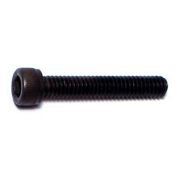 #8-32 x 1" Plain Steel Coarse Thread Socket Cap Screws SCSS-135