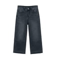 thumbnail image 7 of Capri Jeans for Women Mid Rise Straight Leg Casual Relaxed Fit Summer Cropped Denim Capris Pants Summer Trendy Crop Jeans with Pockets Daily Basics Black L, 7 of 7