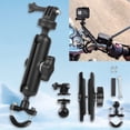 thumbnail image 4 of Soporte Para Cámara Soporte de abrazadera para cámara de acción, montaje de manillar de bicicleta de Moto de 360 ​​° para GoPro Hero8/7/6/5, 4 of 7