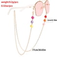 thumbnail image 2 of Durable Mask Strap Unisex Glass Beads Non-slip Eyeglasses Lanyard Reading Glasses Chain Sunglasses Strap Spectacles Cord 4, 2 of 8