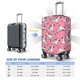 thumbnail image 4 of Fotbe Cute Cartoon Zebra Funda Protectora para Equipaje, Antirrayones y Resistente a la Suciedad, Compatible con Maletas de 18 a 32 Pulgadas-Medium, 4 of 7