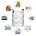 thumbnail image 6 of LNWH Laundry Basket, Yes Graffiti Pattern Foldable Laundry Hamper With Handles Waterproof, Small Size, 6 of 8