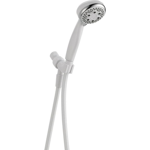 Peerless 4-Setting Hand Shower in White and Chrome