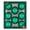 Shiny Emerald Green, variant on Christmas By Krebs Made in The USA Designer Seamless Glass Christmas Ball Ornaments, 2 5/8" (67mm), 8 Pieces