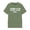 Green, variant on Womens Work Shirts Graphic Print Short Sleeve Crew Neck Soft Basic Beach Clothes for Women,Green,XL