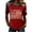 Red, variant on Youpwaven Women's Vintage 1966 Limited Edition T-Shirt, Patriotic American Flag Graphic Top, Independence Day Round Neck Short Sleeve Tee