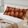 thumbnail image 4 of Basketball Body Pillow Covers, Sports Brown Basketball Soft Breathable Throw Pillow Cases with Invisible Zipper, Decorative Pillowcase Pillows Protectors for Sofa Bed Couchair 20"x54", 4 of 9