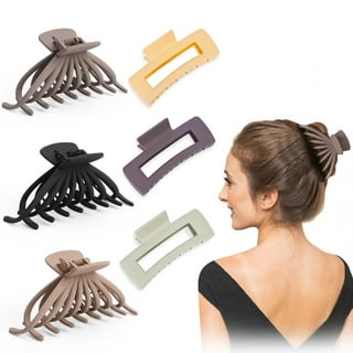 Revlon Neutral Double Grip Hair Clips, 6 Count - Walmart.com