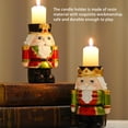 thumbnail image 3 of relayinert Noël Nutcracker Décors Intéressants Exquis Ornement de Table Figurines Décorations Décoration de Festival Ornements pour la Maison Rouge, 3 of 5