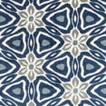 thumbnail image 6 of Loomaknoti Tecopa Kerin 2' x 7' Blue Geometric Outdoor Runner Rug, 6 of 8