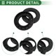 thumbnail image 5 of Anillo de Sello de Aceite Universal TG4 Lip Sello de Eje Rotativo 42x72x12mm Alta Presión Caucho NBR Negro 5 Pcs, 5 of 7