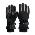 thumbnail image 1 of DPTALR Woman's Gloves Winter Outdoor Windproof Ski Riding Touch-Screen Plus Velvet Double Layer Warm Gloves, 1 of 3
