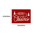 thumbnail image 2 of Grrvtrz Cotton and Linen Placemats Christmas Table Decorations Insulation Mats Kitchen and Dining Room Waterproofs Mats,Decoration Supplies,Home Decor, 2 of 5