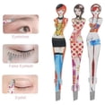 thumbnail image 6 of Eyebrow Tweezers Pinkiou Professional Slant tip Brow Clip Hair Removal Makeup Tool with Printed Beauty Cover Cosmetic 6 style pack of 6 pcs (Bikini), 6 of 8