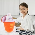 thumbnail image 4 of Conejito de zanahoria de peluche, conejo de peluche, juguete de peluche, conejito de peluche para niños, 4 of 7