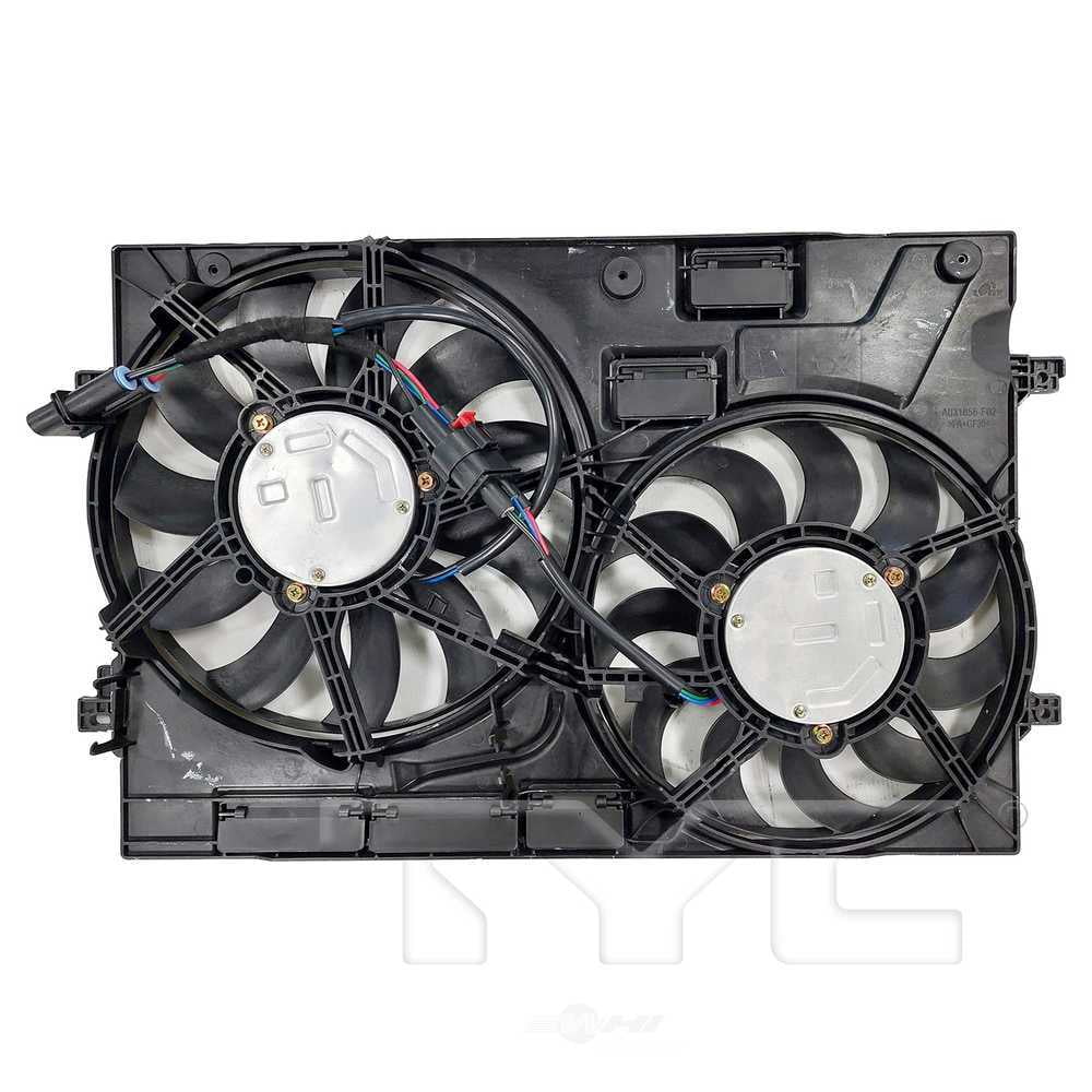 TYC 625320 Dual Radiator And Condenser Fan Assembly