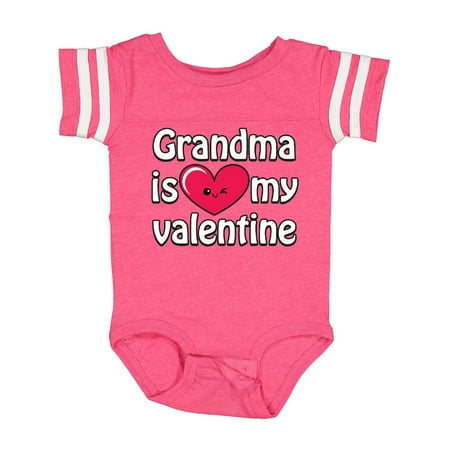 

Inktastic Grandma is My Valentine Gift Baby Boy or Baby Girl Bodysuit