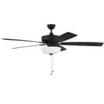 thumbnail image 3 of S111W5-60WWOK-Craftmade Lighting-Super Pro 111 Series - 60 Inch 5 Blade Ceiling Fan with Bowl Light Kit, 3 of 5