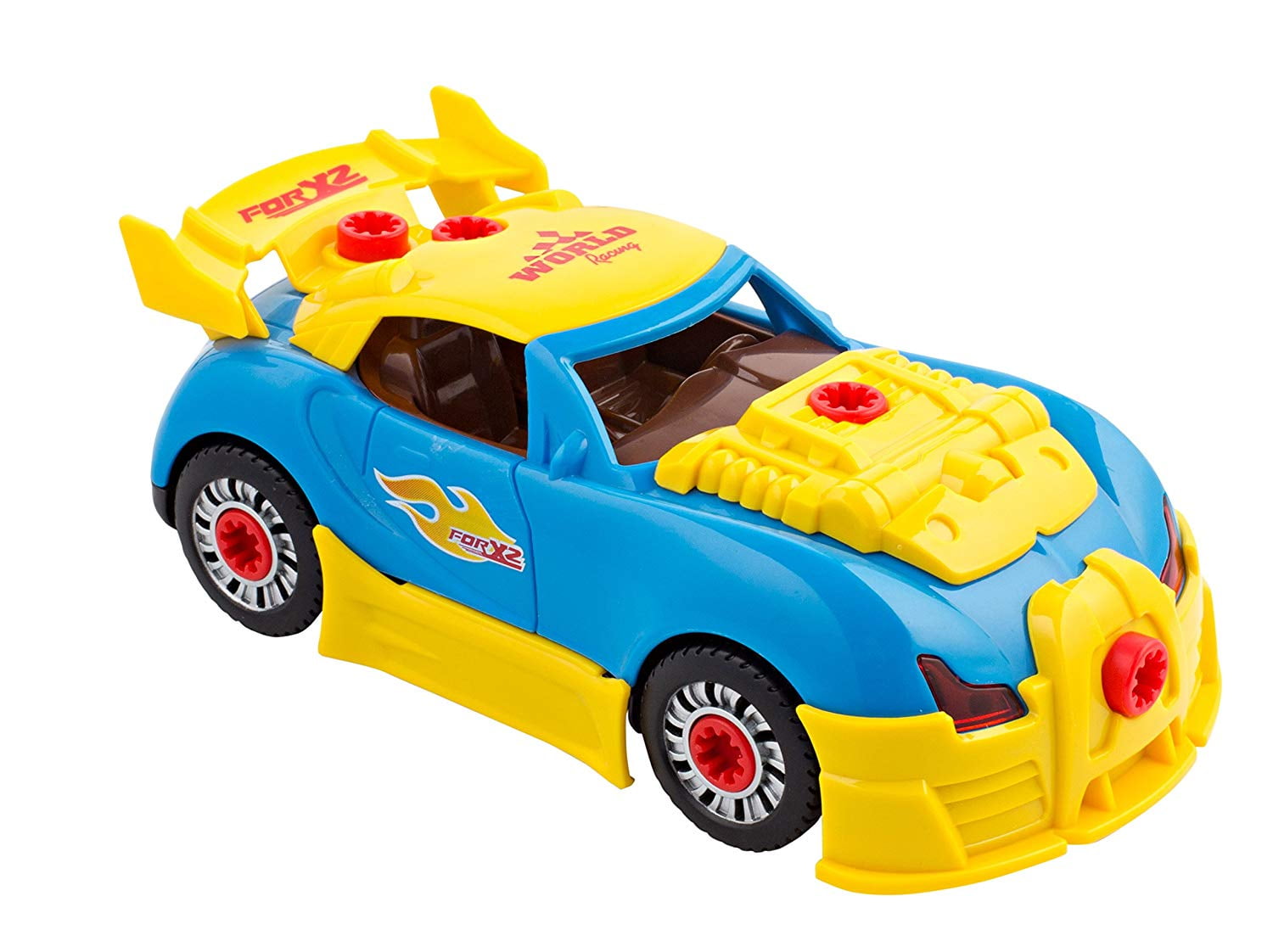 take apart toy racing car kit