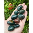 thumbnail image 3 of Bloodstone Tumbled Stones, Polished Natural Bloodstone Gemstone, Bloodstone Healing Crystals (Bloodstone, 10 Pound), 3 of 8