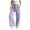 Purple, variant on Povozer Girls Cargo Pants Jogger Girls Fashion Girls Wide Leg Cargo Pants With Pockets High Waisted Baggy Work Pants Trousers Size 12-13 Years,Khaki