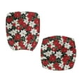 thumbnail image 3 of FKELYI Office Chair Cover Stretchable Protective Chair Slipcover Retro Flower Print 1 Piece Backrest Cover 1 Piece Cushion Seat Cover Decoration for Home Office, 3 of 7