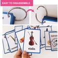thumbnail image 6 of 20 Pcs/Set Instrument Flash Cards | Learning Toys Flashcards for Children Pre-K, Toddlers and Kids, 6 of 6