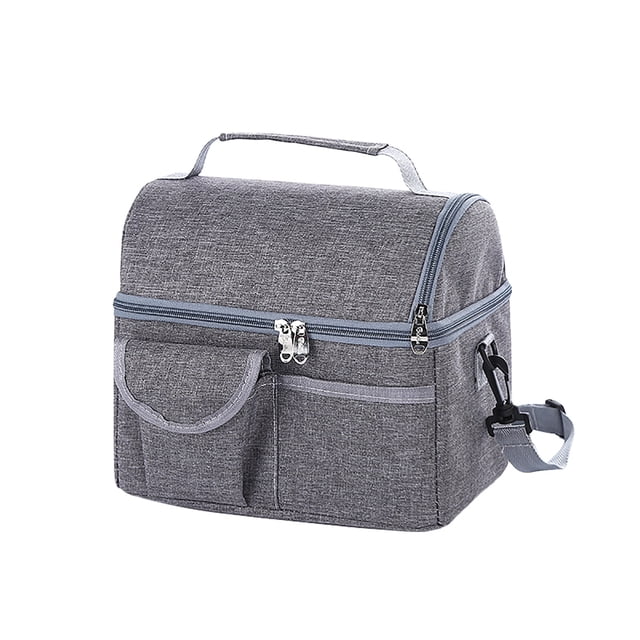 Sac de Plage Isotherme à Fermeture Éclair, Sac à Lunch Réutilisable, Sac pour Bureau, École, Pique-Nique, Plage, Sac à Lunch Étanche, Sacs à Lunch Isothermes pour Femmes, Sacs à Lunch pour Femmes Isothermes