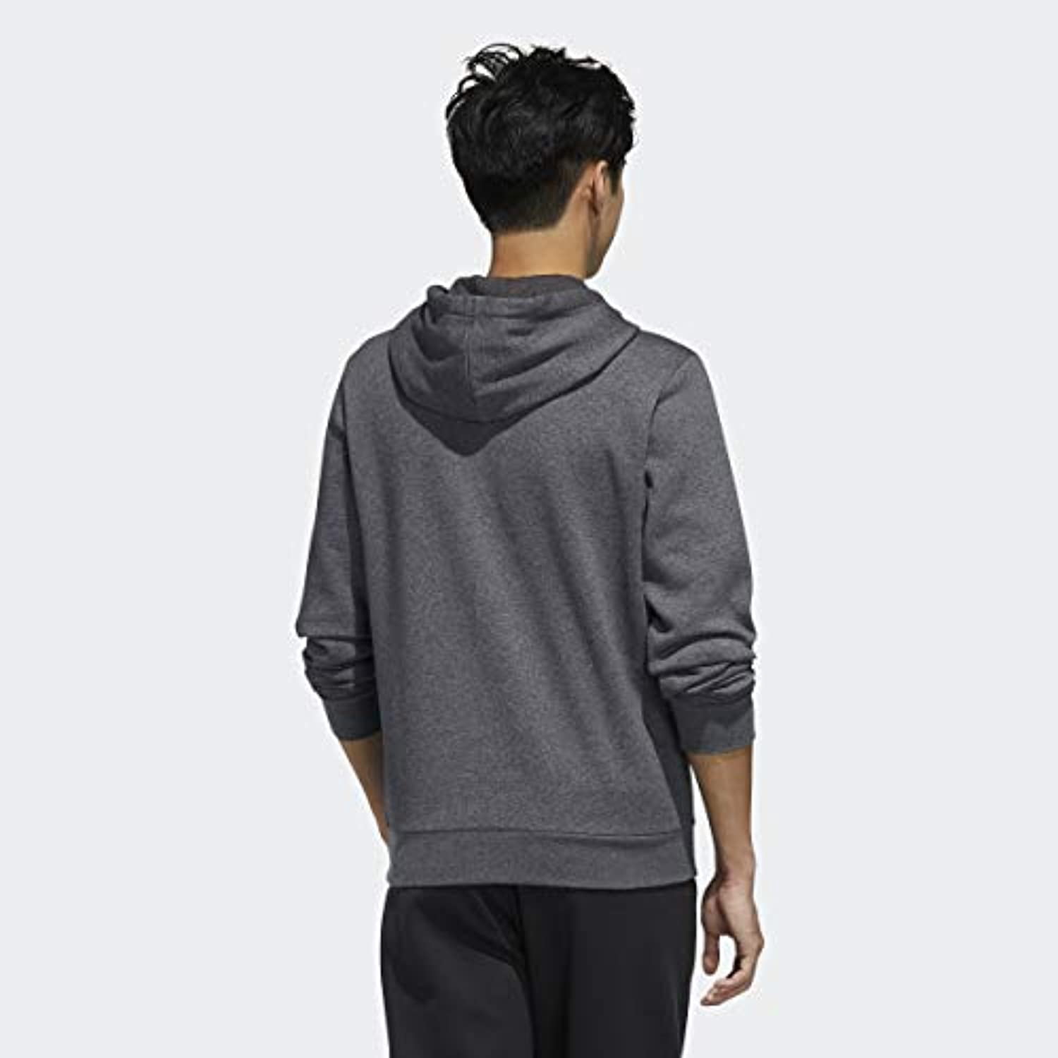 adidas Men's Ess Fle Oth, Dark Grey Heather/Black, X-Large