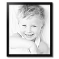 thumbnail image 2 of ArtToFrames 20" x 24" Satin Black Picture Frame, 20x24 inch Black Wood Poster Frame (WOM-1451), 2 Pack, 2 of 8