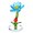 Lake Blue, variant on Misright Exquisited Crystal Plant Flower Leaf Sculpture Enhances Space Decoration