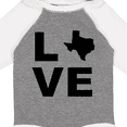 thumbnail image 4 of Inktastic Love Texas Boys or Girls Long Sleeve Baby Bodysuit, 4 of 5