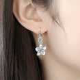 thumbnail image 4 of XWSHYW Adornos Colgantes Pendientes Pendientes de Mujer Pendientes de Diamantes con Temperamento, 4 of 6