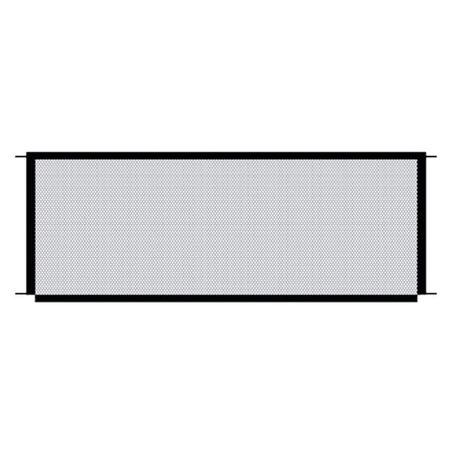 Kmbangi Pet Protective Fence Nylon Mesh Dog Car Window Guard Rail Foldable Easy Installation Balcony Netting