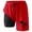 Red, variant on FUZHIQ Mens Swim Trunks Fashion Hawaiian Print Quick-Dry Surf Board Shorts with Built-In Briefs Upf 50 Sun Protection Mens Summer Clothes,XXL
