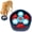 Red, variant on 3 Layer Rotating Slow Feeder Dog Bowl, Non Slip Interactive Licking Dish, Anti Choking Slow Food Bowl for Small Medium Large Breed Dogs Healthy Eating Training