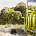 thumbnail image 3 of 40 Estacas De Jardín, Lona De Sardina con 40 Arandelas, Estacas De Fijación para Cubierta De Lona, Tela contra Malezas, Sábanas De Tierra para Tienda De Campaña 15 * 4, 3 of 5