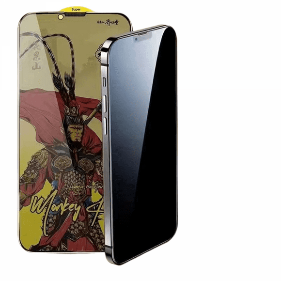 2 PCS Privacy Screen Protector for iPhone 14 Promax 9H Hardness Anti Spy Tempered Glass with Edge Full Coverage Shatterproof Film