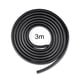 thumbnail image 2 of 3?m, 6?x 9?mm Látex Natural Banda de Goma Tubo para Tirachinas Elástico Partes al Aire última Intervensión, Negro Ecomeon no, 2 of 6