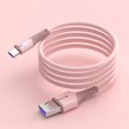 thumbnail image 1 of Fast Charging Cable, 3.3/4.9/6.6ft USB-C/PD/USB To Type C/Micro USB Silicone Fast Charging Cable For ,iPhone ,iPad Samsung LG Motorola Google Pixel, 1 of 5