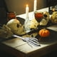 thumbnail image 3 of Cuchara para ensalada de Halloween mano de fantasma blanca, cuchara para remover manos, 3 of 6