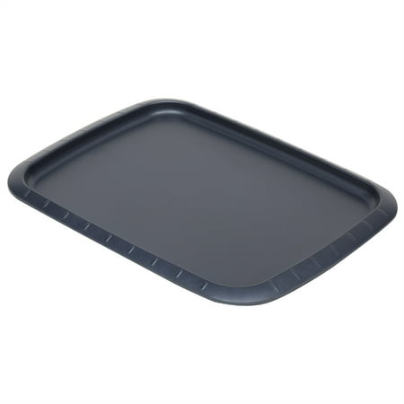 

Michael Graves 17 x 12.75 Steel Nonstick Cookie Sheet Durable .5 mm non-stick carbon steel oven safe to 230 degrees Celsius/446 degrees Fahrenheit