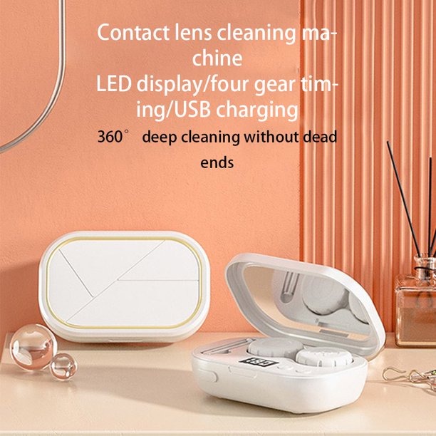 Contacts Lens Sonic Cleaning Machine 300mAh 5V Professional Battery