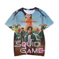 thumbnail image 1 of Calamar juego personalizado impreso coreano Tv Cosplay camiseta 3D camisetas hombres mujeres Hip Hop Casual moda Str LingWen 8390612312762, 1 of 1