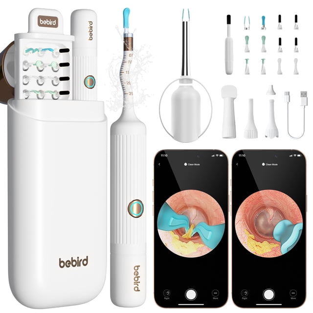 Herramienta de eliminación de cerumen Camera BEBIRD Earsight Plus WiFi