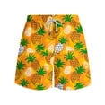 thumbnail image 3 of guisaled Bathing Suit Men Hawaiian Swim Shorts Men Drawstring Waisted Quick Dry Swim Trunks 7 Inch Inseam Lightweight Vacation Holiday Beach Shorts, 3 of 6
